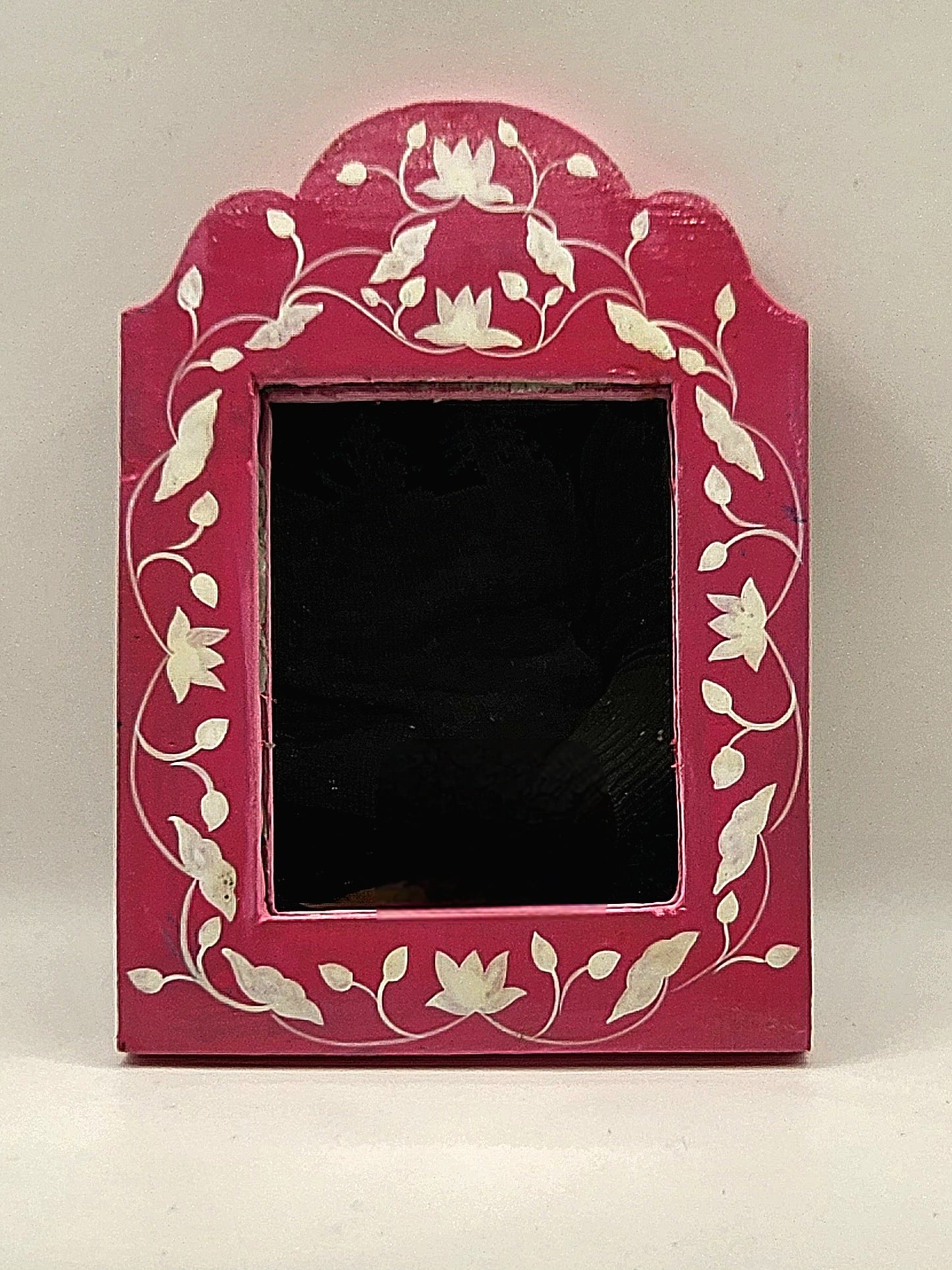 Pink Floral Elegance Frame