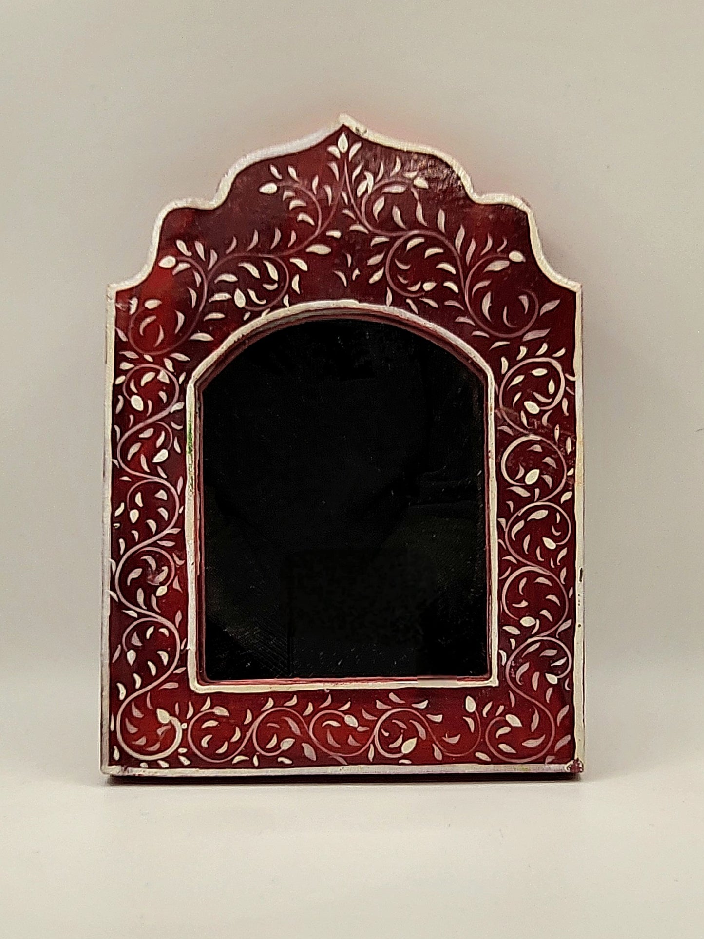 Dark Red Jharokha Style frame