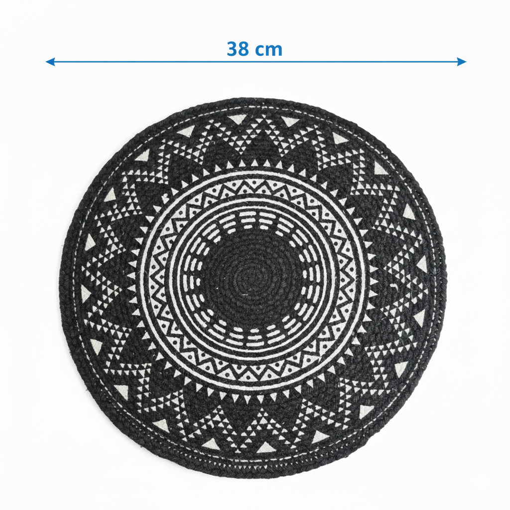 Handwoven Mandala Print Place mat