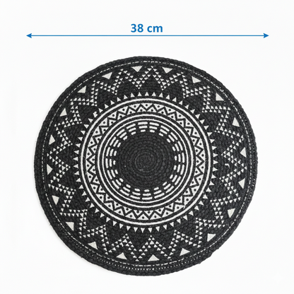 Handwoven Mandala Print Place mat