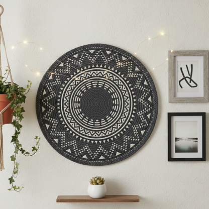 Handwoven Mandala Print Place mat