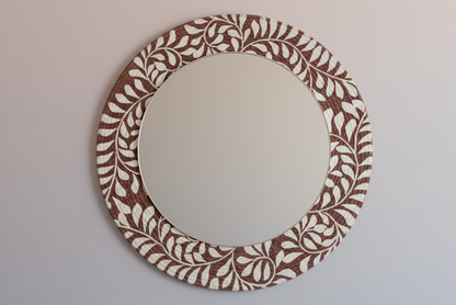 Round Mirror backdrop,