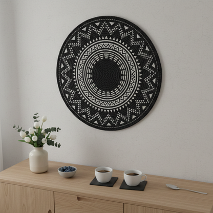 Handwoven Mandala Print Place mat